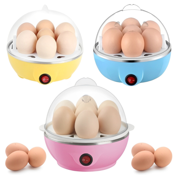 Cozedor de Ovos Elétrico Multifuncional