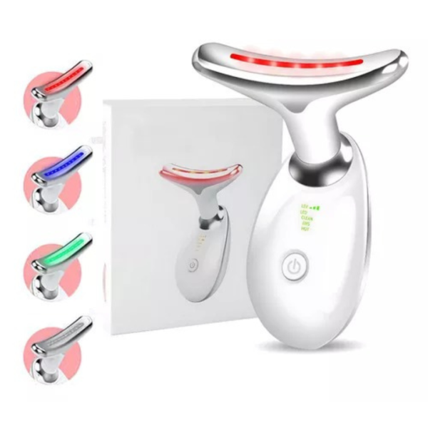 Massageador Facial Bivolt com LED