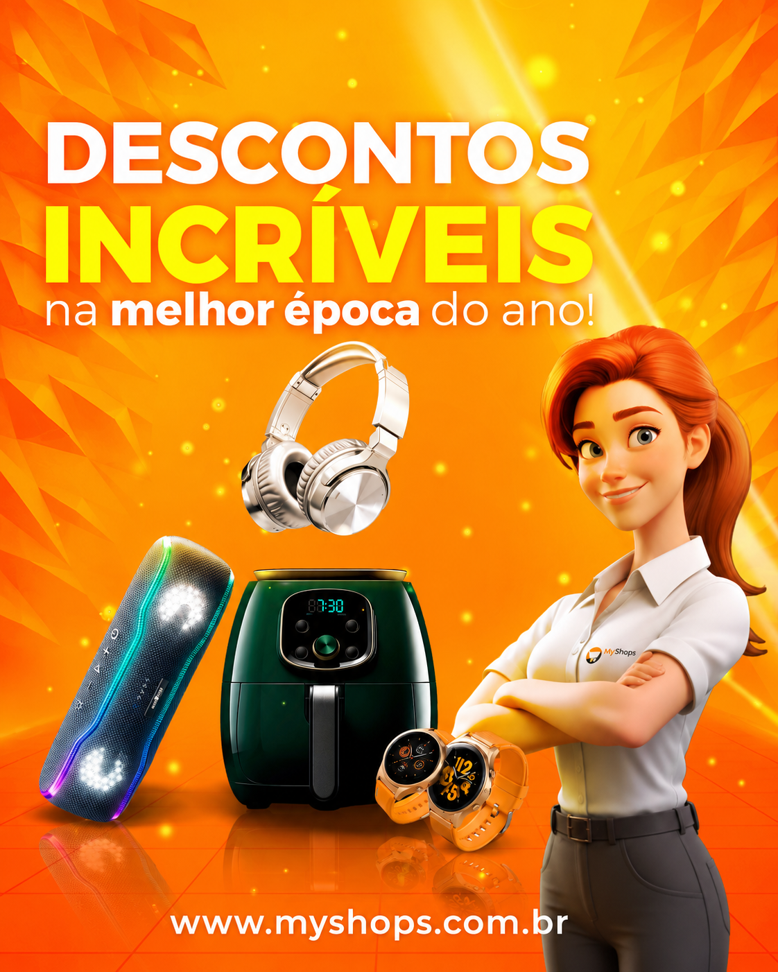 Descontos incríveis na MyShops